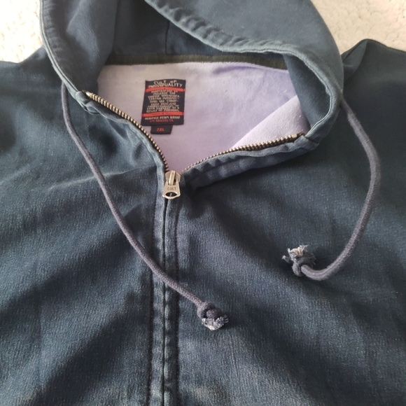 Cult of individuality .jean Ombre fade zip up 🔥. - Picture 3 of 12